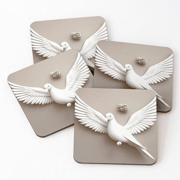 Item preview, Art- Divine Dove 	 designed and sold by emparanuragz.