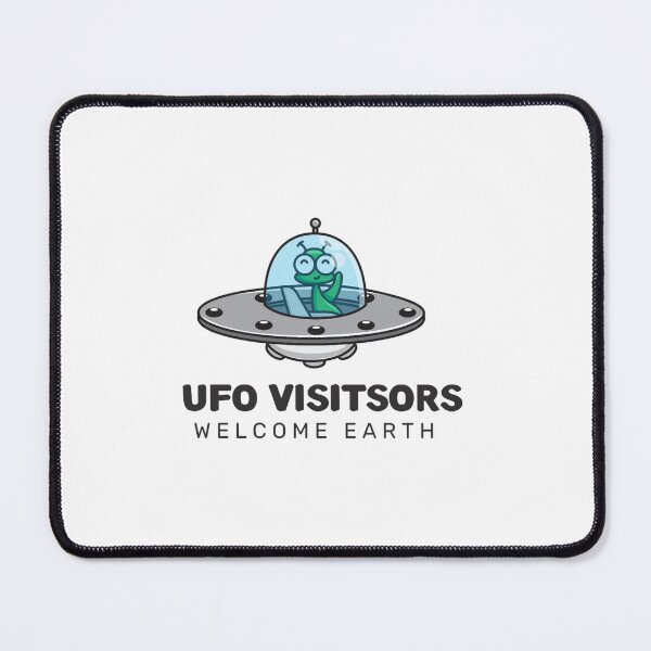 Item preview, UFO visitors , welcome earth designed and sold by tomylibox.