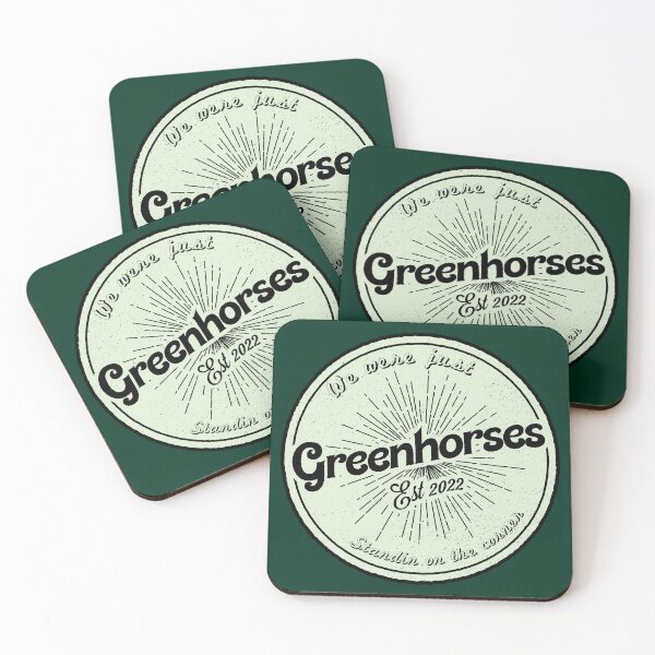 Item preview, Greenhorses beer mat designed and sold by ScottCarey.