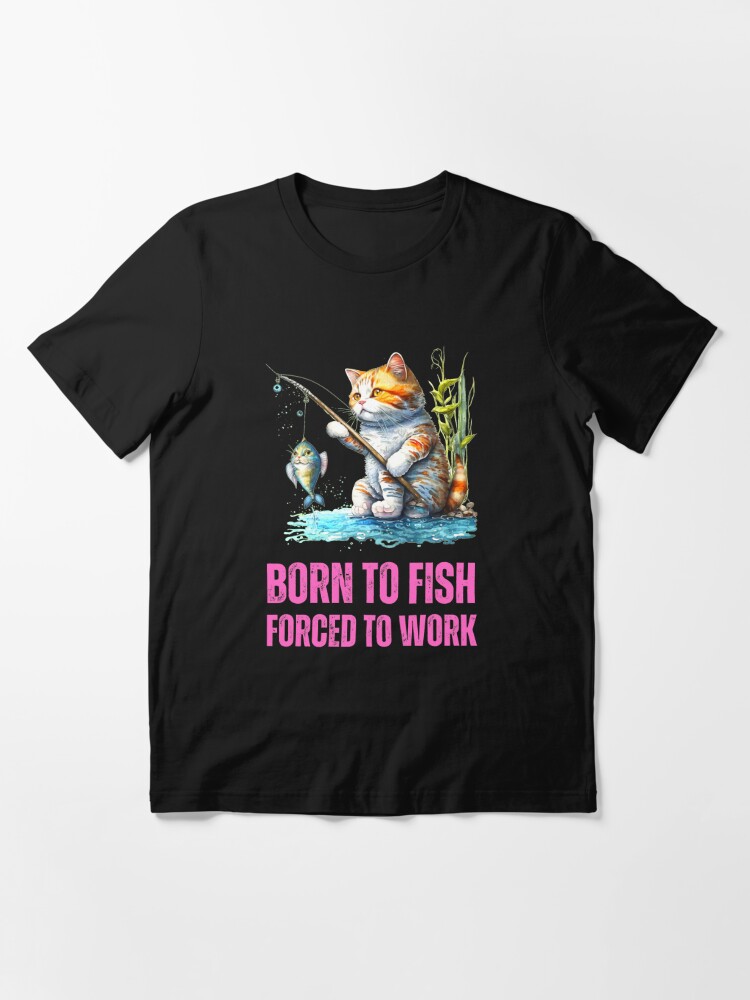 Born To Fish, Forced To Work. bass fishing | Sleeveless Top