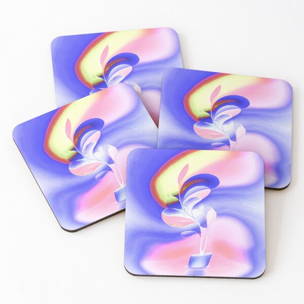 Item preview, Plant Swirling in Solarized Lavender designed and sold by deniselynnimage.