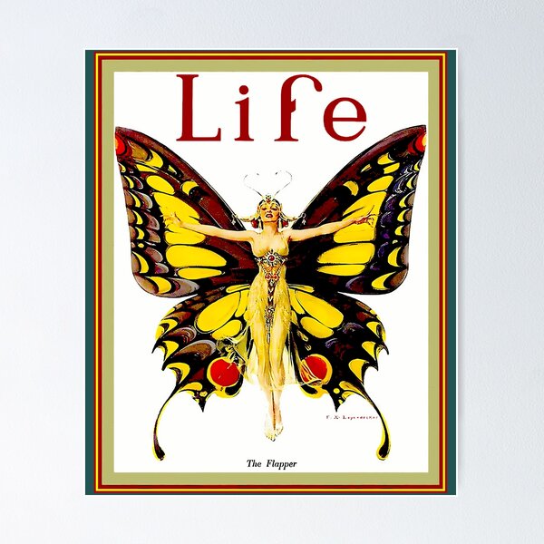 Item preview, LIFE  Vintage 1922 Flapper Advertising Print   	 designed and sold by wfrucmcks24.