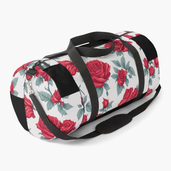 Item preview, red rose background pattern designed and sold by Twistedpenda.