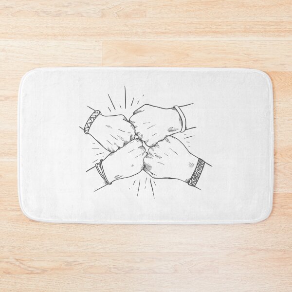 Item preview, Friendship day with hand punch together designed and sold by quanlh.