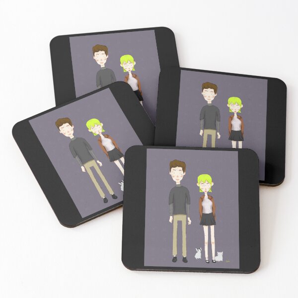 Item preview, Drew and Enya designed and sold by callee-foxwort.