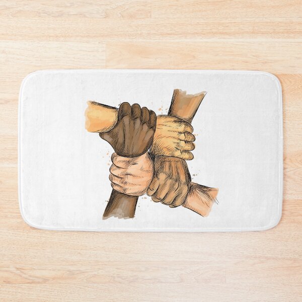 Item preview, Frienship with united hands designed and sold by quanlh.