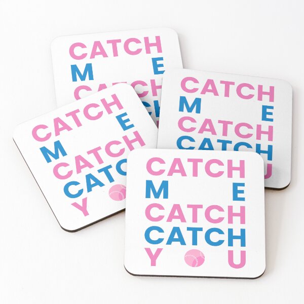 Item preview, Catch Me Catch You Baseball Typography designed and sold by moongmakes.