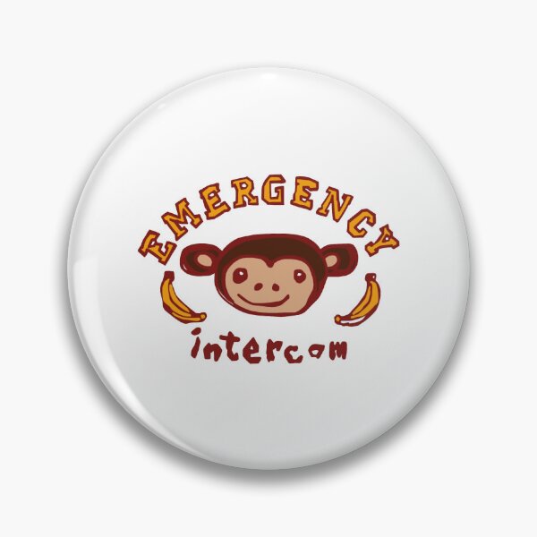Item preview, Emergency Intercom Monkey designed and sold by callee-foxwort.