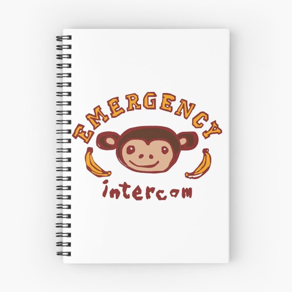 Item preview, Emergency Intercom Monkey designed and sold by callee-foxwort.