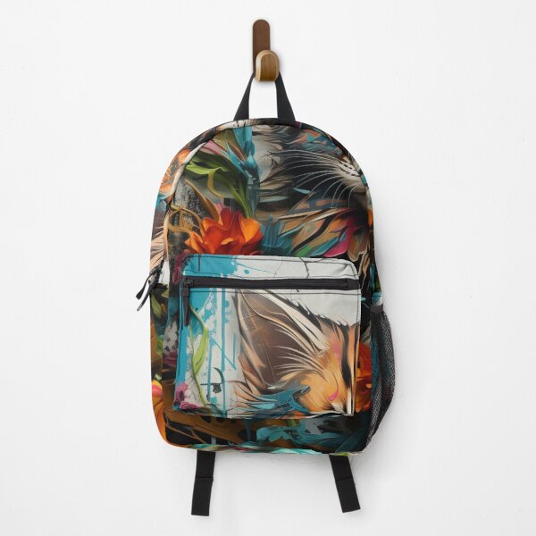 Item preview, Jungle Kitty: A Wild Encounter in Street Art designed and sold by BattleEtiquette.