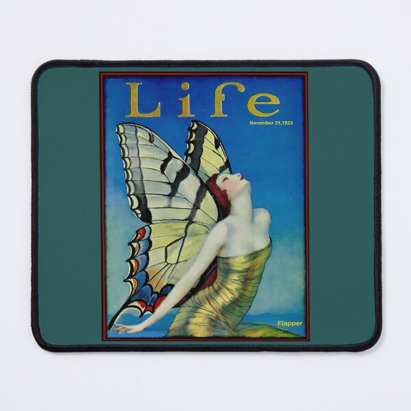 Item preview, LIFE Vintage 1923 Flapper Butterfly Print designed and sold by wfrucmcks24.