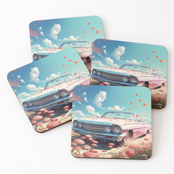Item preview, Nice View Of The Car And The Flowers designed and sold by WilliamBurz.