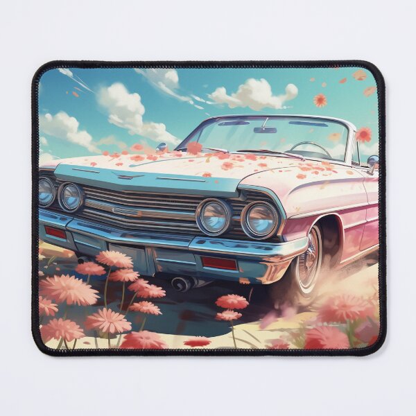 Item preview, Nice View Of The Car And The Flowers designed and sold by WilliamBurz.