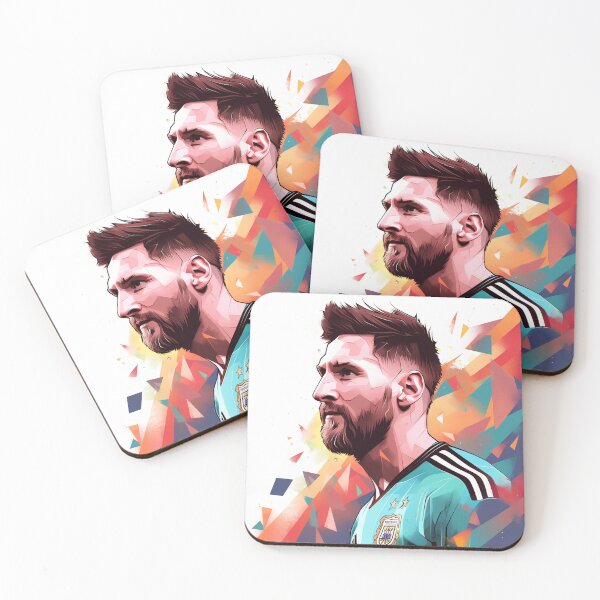 Item preview, Lionel Messi in adidas jersey designed and sold by neerajgenius.