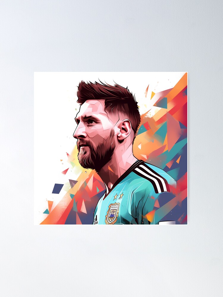 adidas messi poster