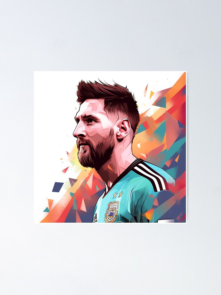 Adidas messi poster hotsell