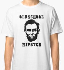 Oldschool Hipster Lincoln Classic T-Shirt
