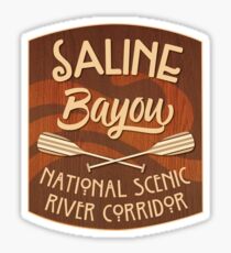 Saline Bayou, National Wild and Scenic River Sticker