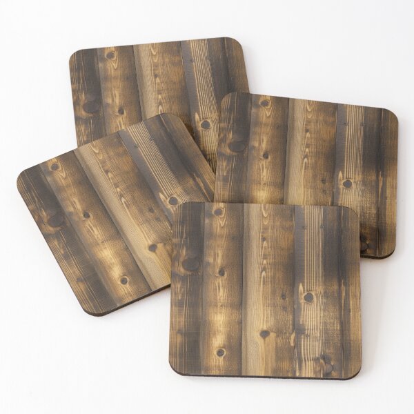 Item preview, Burnt Wood Planks Vertical Pattern designed and sold by Sturdust.
