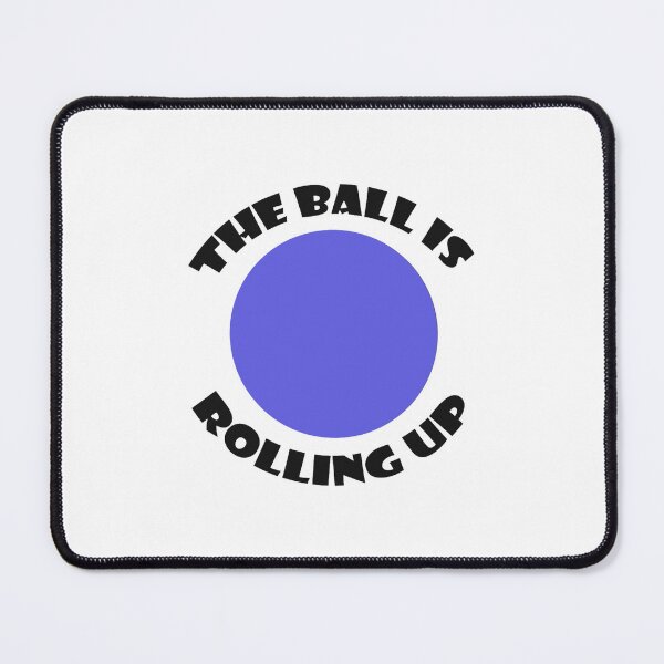 Item preview, The Ball Is Rolling Up (Blue) designed and sold by caradocazandre.