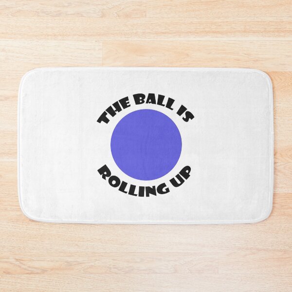 Item preview, The Ball Is Rolling Up (Blue) designed and sold by caradocazandre.