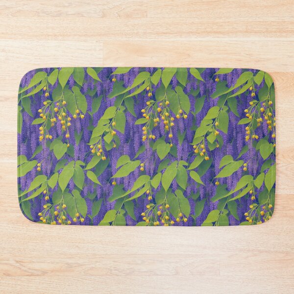 Item preview, Wisteria Leaves repeating pattern designed and sold by kiyaansh16.