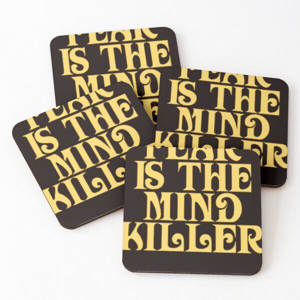 Item preview, Dune Sticker Fear is the mind-killer  designed and sold by RolaOlivier.