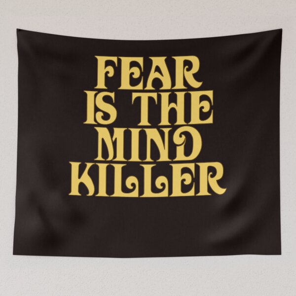 Item preview, Dune Sticker Fear is the mind-killer  designed and sold by RolaOlivier.