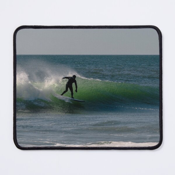 Item preview, Pro Surfer silhouette surfing wave in New Jersey designed and sold by NathanielH44.