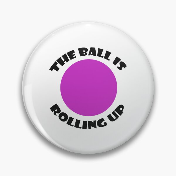 Item preview, The Ball Is Rolling Up (Purple) designed and sold by caradocazandre.