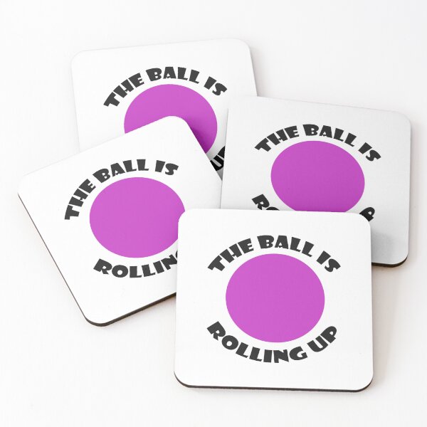 Item preview, The Ball Is Rolling Up (Purple) designed and sold by caradocazandre.