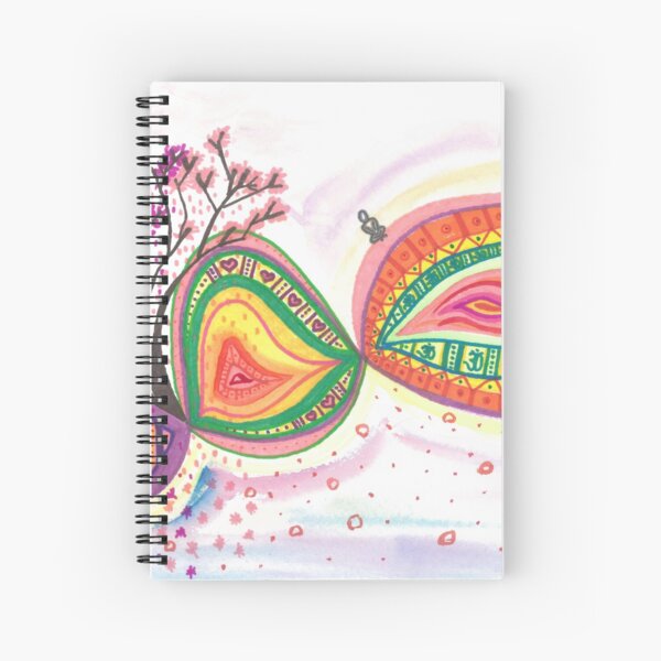 Cosmic Love Spiral Notebook