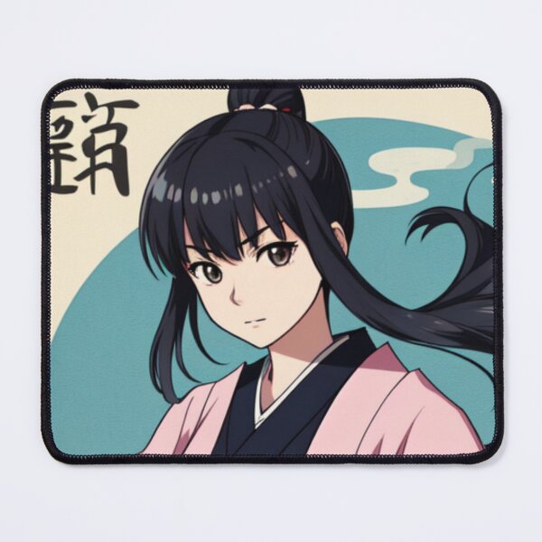Item preview, Samurai female Warrior in Anime Style- Essential T-shirt  designed and sold by PatriciaReyes.