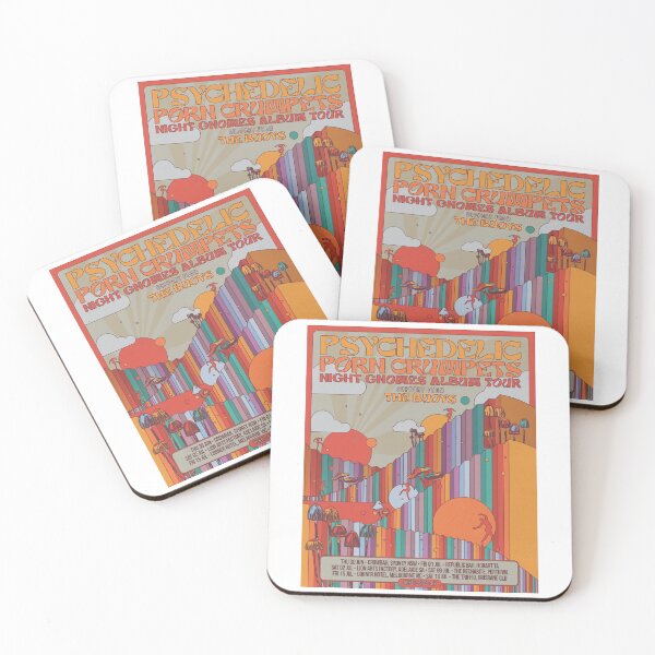 Item preview, Night Gnomes Albums Tour 3 Poster designed and sold by buldocswepa.