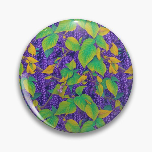 Artikelvorschau, Wisteria Leaves repeating pattern entworfen und verkauft von kiyaansh16.