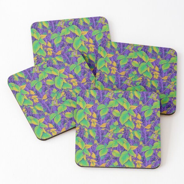 Aperçu de l'œuvre Wisteria Leaves repeating pattern créée et vendue par kiyaansh16.