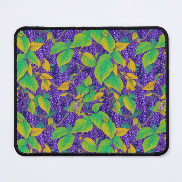 Item preview, Wisteria Leaves repeating pattern designed and sold by kiyaansh16.