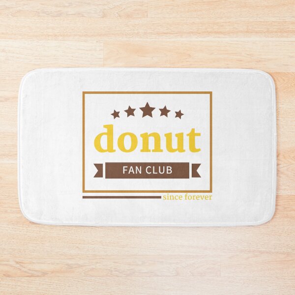 Item preview, Donut Fan Club since forever designed and sold by WhitepaperStyle.