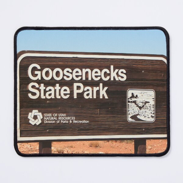 Item preview, Goosenecks State Park sign, Utah, USA designed and sold by FranWest.
