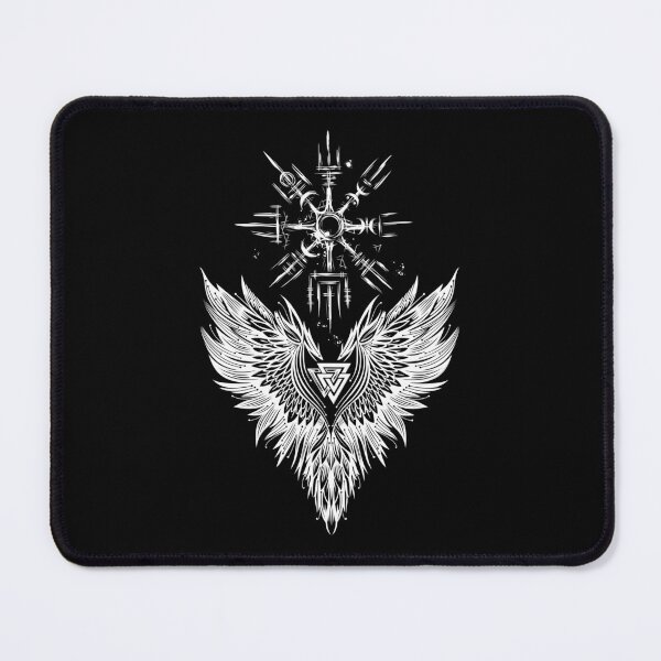 Item preview, Raven Odin Vegvisir Valknut designed and sold by Christine Krahl.