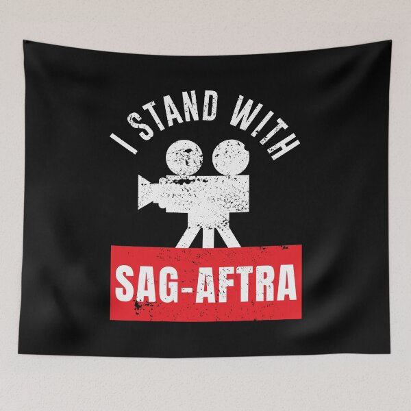Item preview, I Stand With The SAG-AFTRA - Screen Actors Guild of America On Strike designed and sold by Designer-Girl.