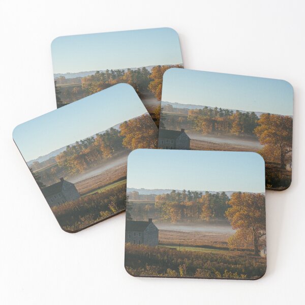 Item preview, Foggy Autum  Morning In Valley Forge Pennsylvania Countryside designed and sold by NathanielH44.