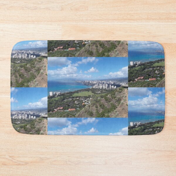 Item preview, Honolulu Heights Diamond Head Crater View (tiled) designed and sold by KanuteSeithr.