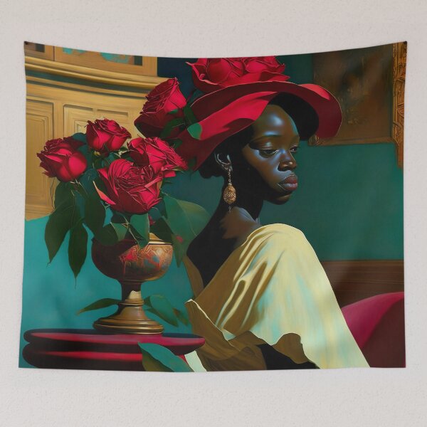 Item preview, [AI Art] Rosy thoughts… inspired by the works of Edward Hopper designed and sold by Sissle.
