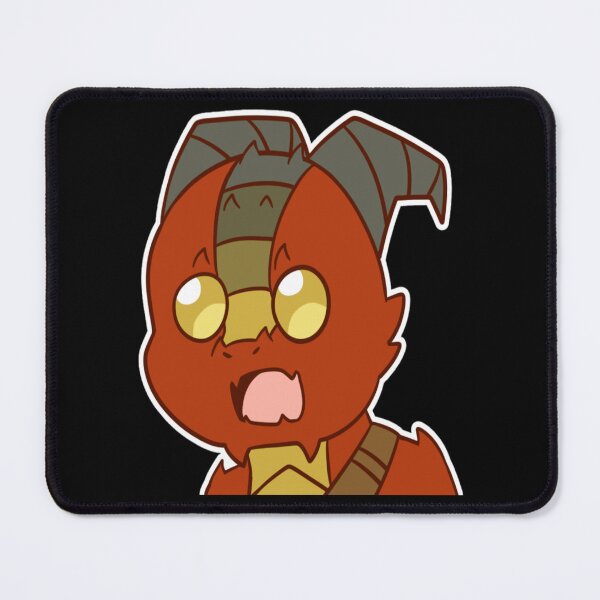 Item preview, surprised dragonborn designed and sold by OrsonPlympton.