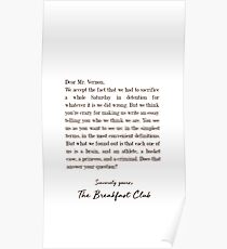 Der Frühstücks-Club Poster
