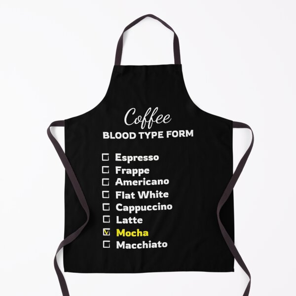 Item preview, Coffee blood type form for coffee lovers | chose Mocha designed and sold by twisted-dot.