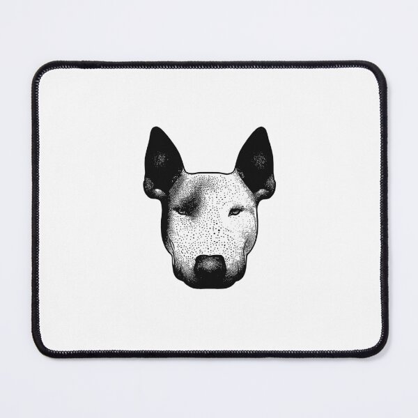 Item preview, Bullterrier Inked: Captivating Sticker Featuring a Tattooed Bullterrier, Celebrating the Artistry and Love for Bullterriers in a Unique Design designed and sold by Koolzilla.
