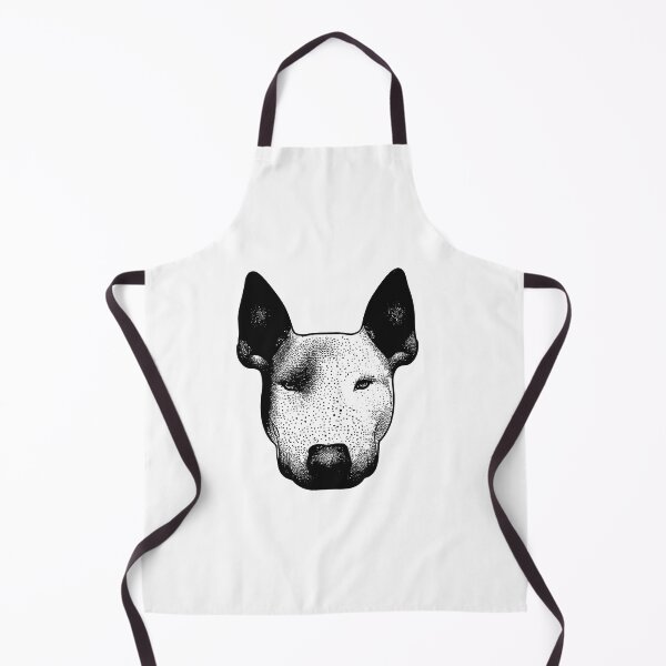 Item preview, Bullterrier Inked: Captivating Sticker Featuring a Tattooed Bullterrier, Celebrating the Artistry and Love for Bullterriers in a Unique Design designed and sold by Koolzilla.