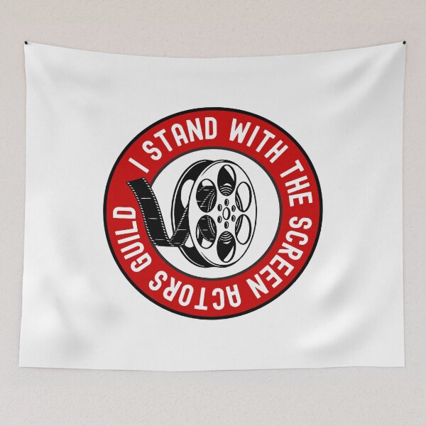 Item preview, I Stand With The SAG-AFTRA - Screen Actors Guild of America On Strike designed and sold by Designer-Girl.